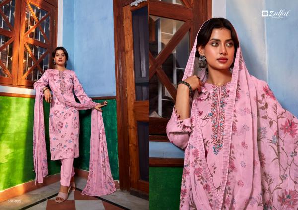 Zulfat Dilreet Exclusive Cotton Dress Material Collection